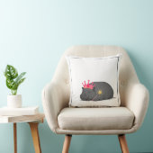 Princesse bébé hippopotame - Coussin en coton - Pe (Chaise)