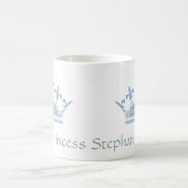 Princesse bleue Crown Custom Mug (Centre)