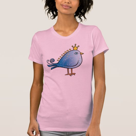 Princesse Blue Bird T-shirt (Devant)