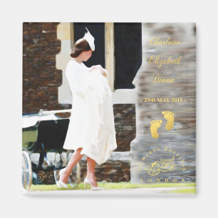 Princesse Charlotte Elizabeth Diana - aimant de