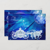 Princesse Coach et chevaux et Merci de boule de (Devant / Derrière)