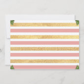 Princesse Couronne Première Invitation Anniversair (Dos)