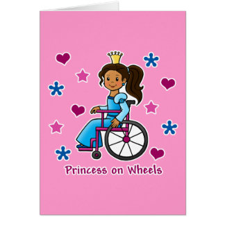 Princesse de fauteuil roulant