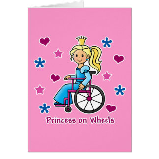 Princesse de fauteuil roulant