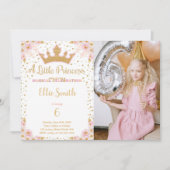 Princesse de la Couronne Invitations d'anniversair (Devant)