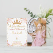 Princesse de la Couronne Invitations d'anniversair (Debout devant)