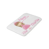 Princesse de tapis de bain rose (Angle)