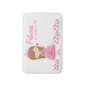 Princesse de tapis de bain rose (Devant (Vertical))