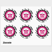 Princesse décorative Birthday Stickers (Feuille)