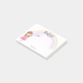 Princesse des notes de post-it nommées énormément (Incliné)