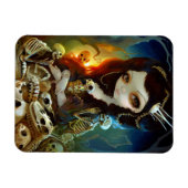 "Princesse des os" Flex Magnet (Horizontal)