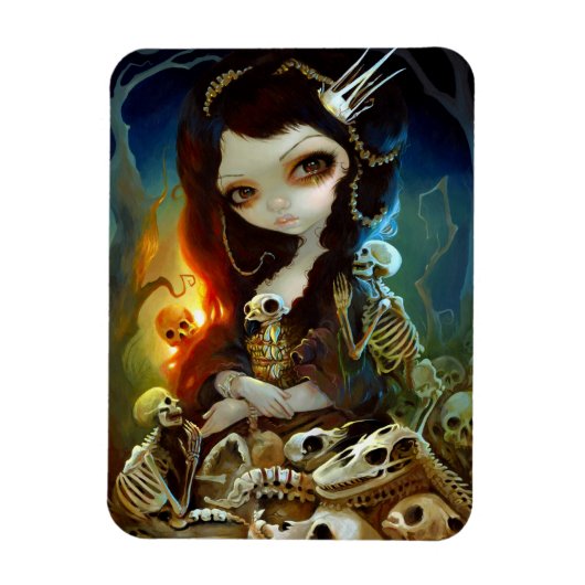 "Princesse des os" Flex Magnet (Vertical)