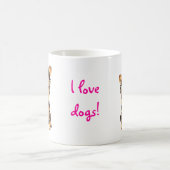 Princesse Dog Coffe Mug Gift de Yorkshire Terrier (Centre)