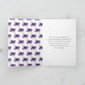 Princesse en Robe violette Quinceanera Merci (Intérieur)