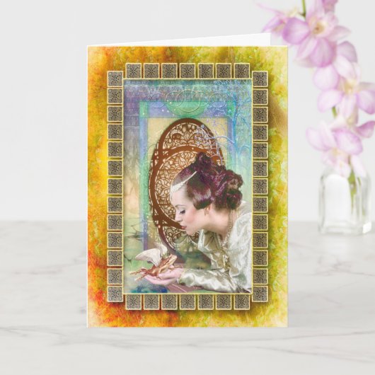 Princesse et Carte Prince de la Grenouille (Orchidée)