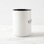 Princesse et tasse rose de coeurs (Centre)