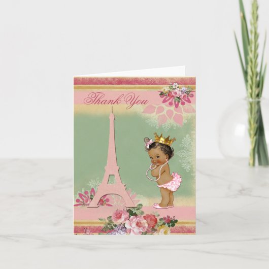 Princesse ethnique baby shower de Paris de Merci (Devant)