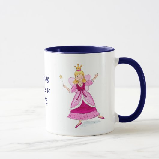 Princesse féerique Mug à personnaliser (Droite)