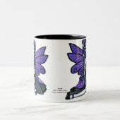 Princesse féerique Mug de papillon gothique (Centre)