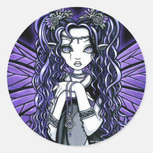 Princesse féerique Stickers de papillon gothique