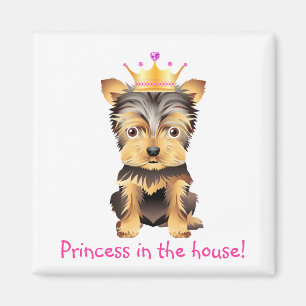 Princesse Gift Magnet de chien de jouet de