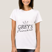 Princesse grise officielle T-Shirt (Devant)