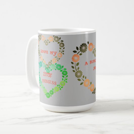Princesse Heart Mug 15oz. (Devant gauche)