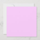 Princesse Invitation (Dos)