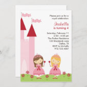 Princesse Invitation (Devant / Derrière)