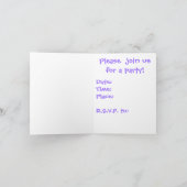 Princesse Invitation (Intérieur)