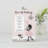 Princesse Invite, invitation de filles de thé (Debout devant)