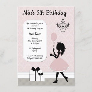 Princesse Invite, invitation de filles de thé