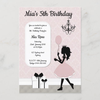 Princesse Invite, invitation de filles de thé