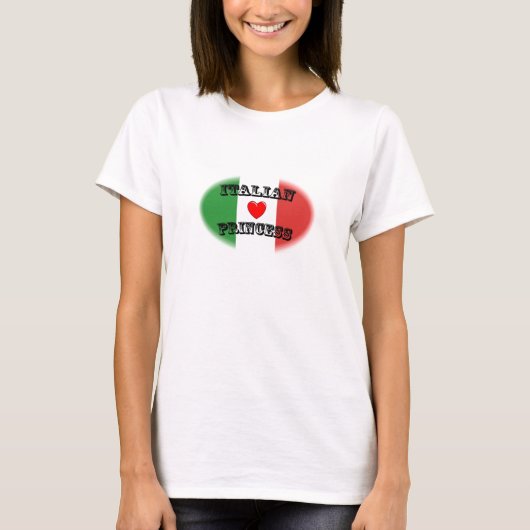 Princesse italienne T-shirt (Devant)