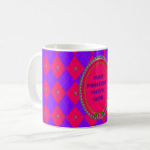 Princesse Jacquard Photo Mug (Devant gauche)
