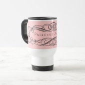 * Princesse Jessica - rose - TASSE de voyage * (Devant gauche)