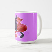 Princesse lesbienne Loving Mug de chats de (Devant droit)