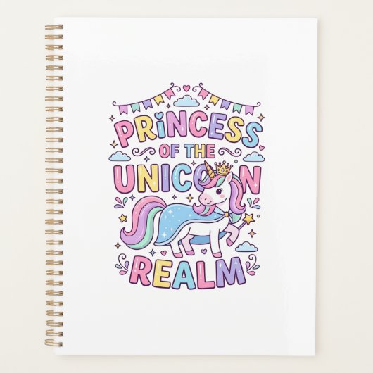 Princesse Licorne du Royaume Licorne Charmant POD (Devant)