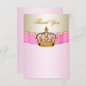 Princesse Merci Cartes (Devant / Derrière)