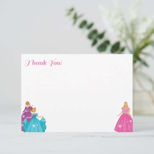 Princesse - Merci Flat Cards (Debout devant)