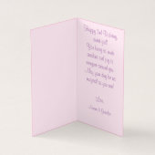 princesse mignonne personnalisable avec chat blanc (Inside)