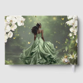 Princesse noire et grenouille Sage Robe verte Swee (Verso)