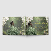Princesse noire et sage vert robe douce 16 ans (Complet)