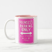 Princesse Parking Only All Others sera tasse de (Gauche)