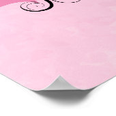 Princesse personnalisée en formation Poster (Coin)