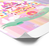 Princesse personnalisée Impression, affiche murale (Coin)