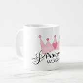 Princesse personnalisée Kids Mug (Devant gauche)