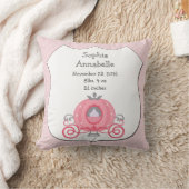 Princesse personnalisée Porte bébé Coussin fille (Couverture)