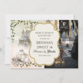 Princesse & Pirate Elegance Party Invitations (Devant)