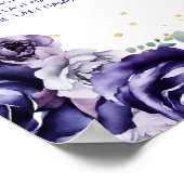 Princesse pourpre Quinceañera 10 Tableau de siège (Coin)